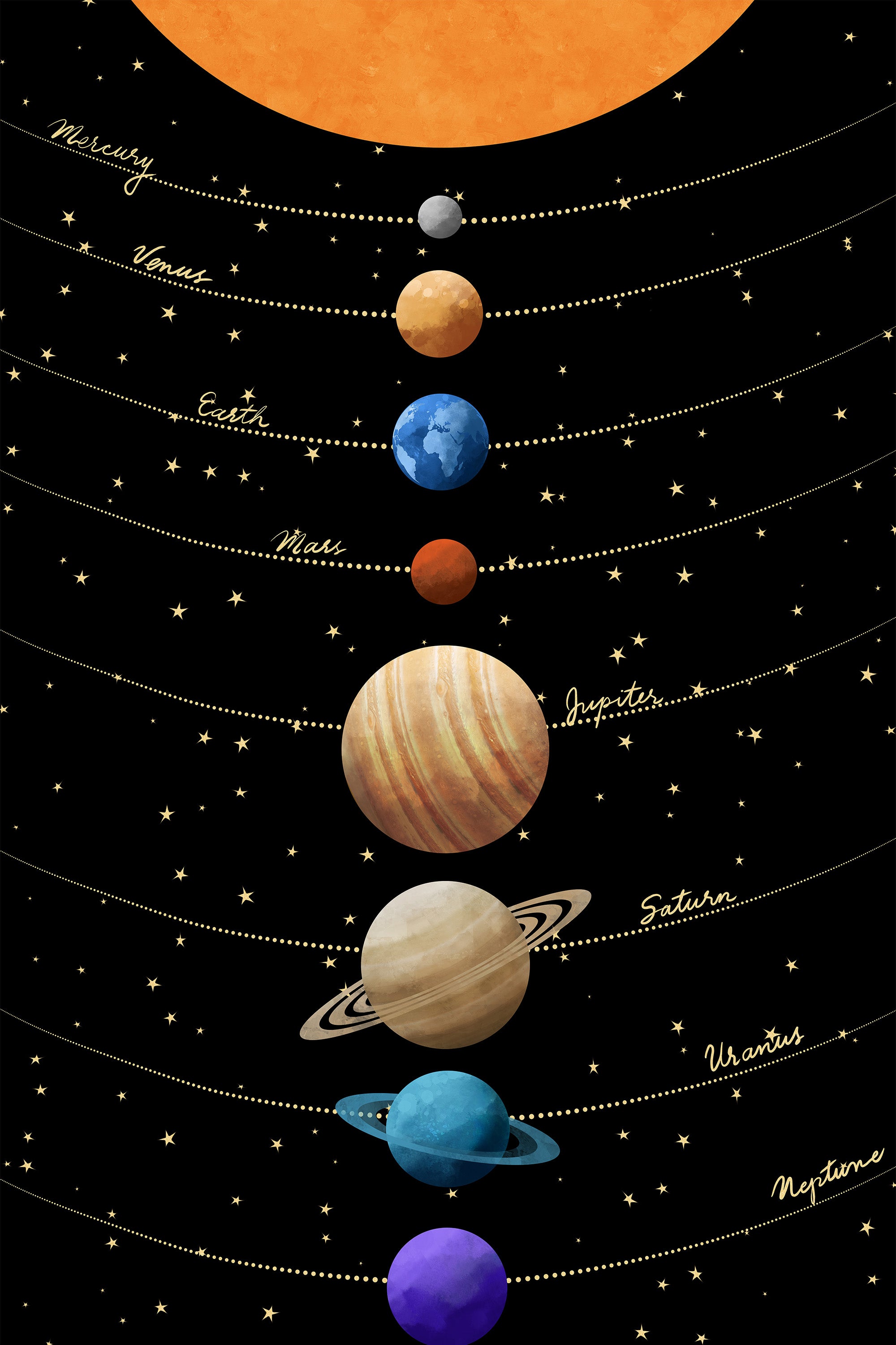 wall-art-print-canvas-poster-framed-Celestial Symphony-1