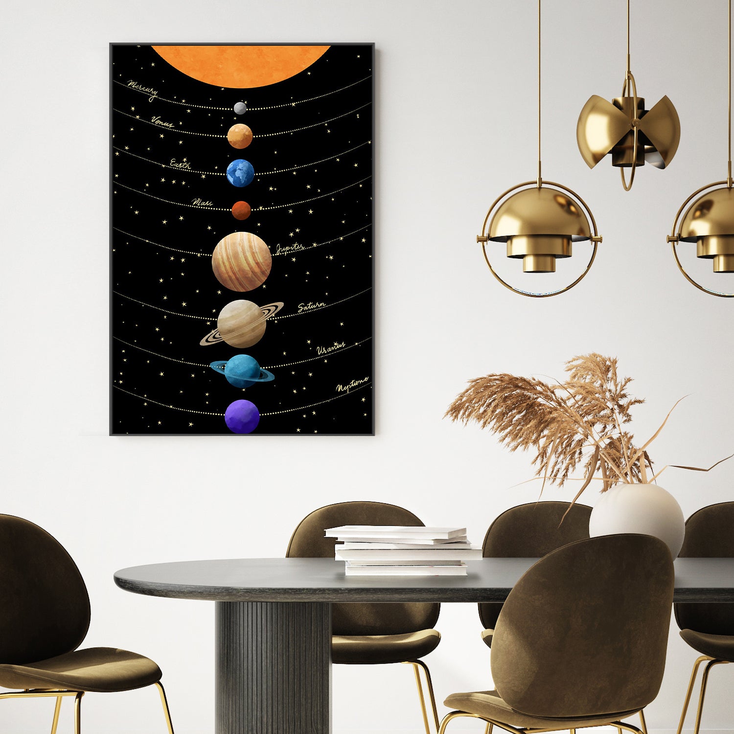wall-art-print-canvas-poster-framed-Celestial Symphony-7