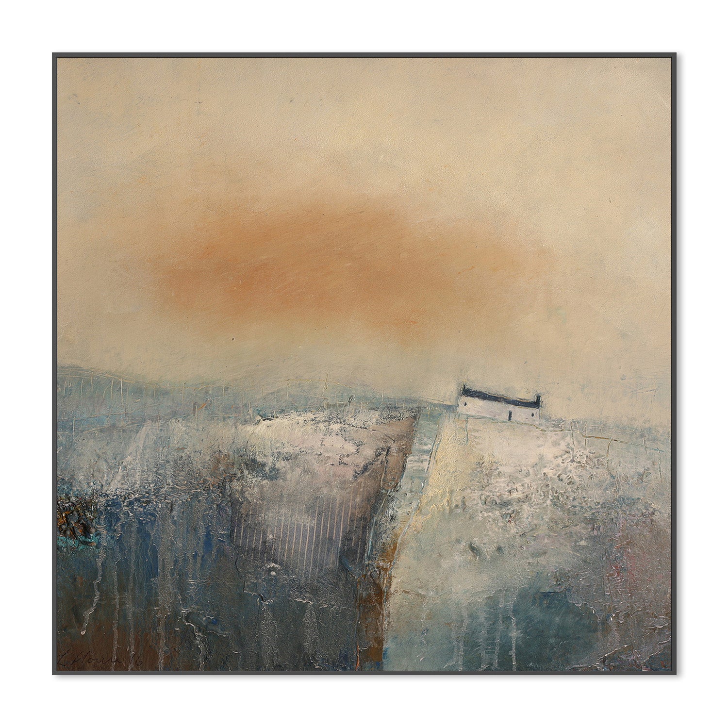 wall-art-print-canvas-poster-framed-Chalk Fells-3