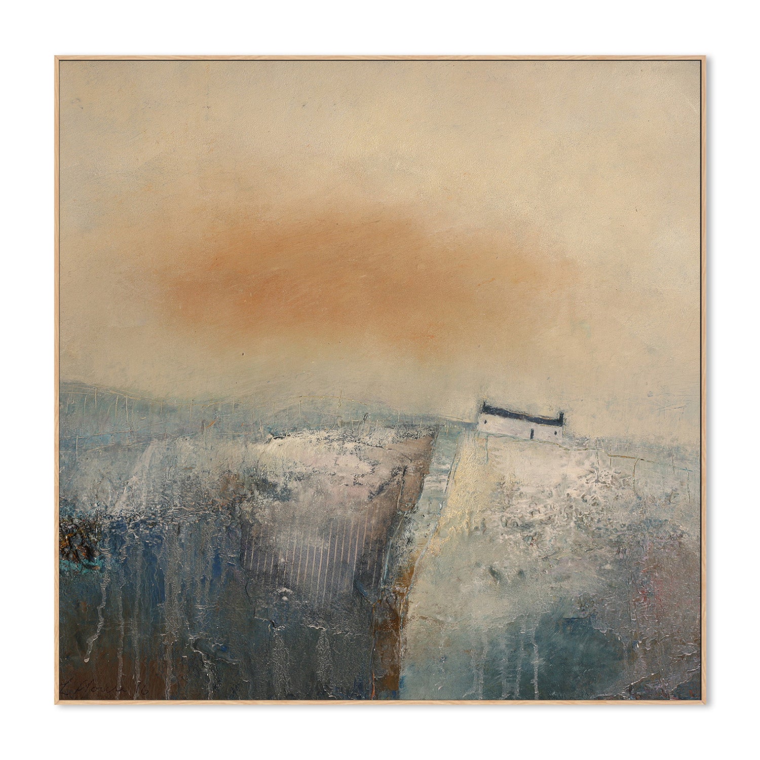 wall-art-print-canvas-poster-framed-Chalk Fells-4