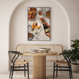 wall-art-print-canvas-poster-framed-Champagne & Peaches , By Ekaterina Zagorska-2