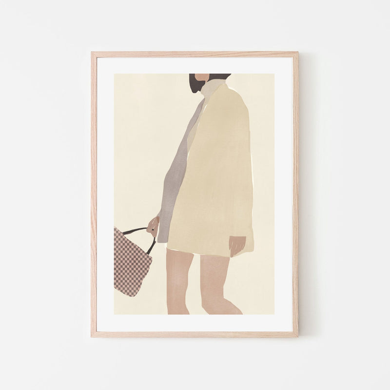 wall-art-print-canvas-poster-framed-Checkered Bag , By Little Dean-6