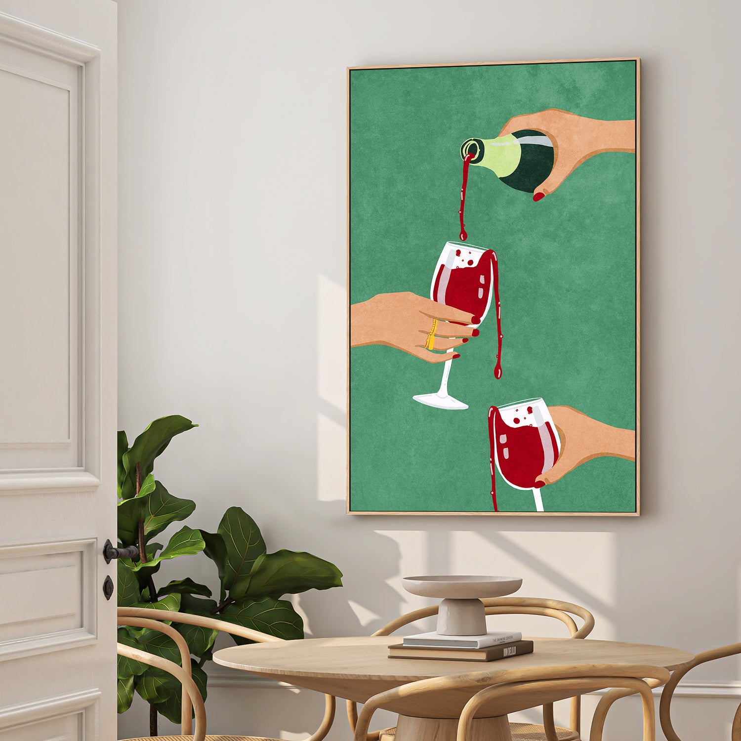 wall-art-print-canvas-poster-framed-Cheers Girls-2