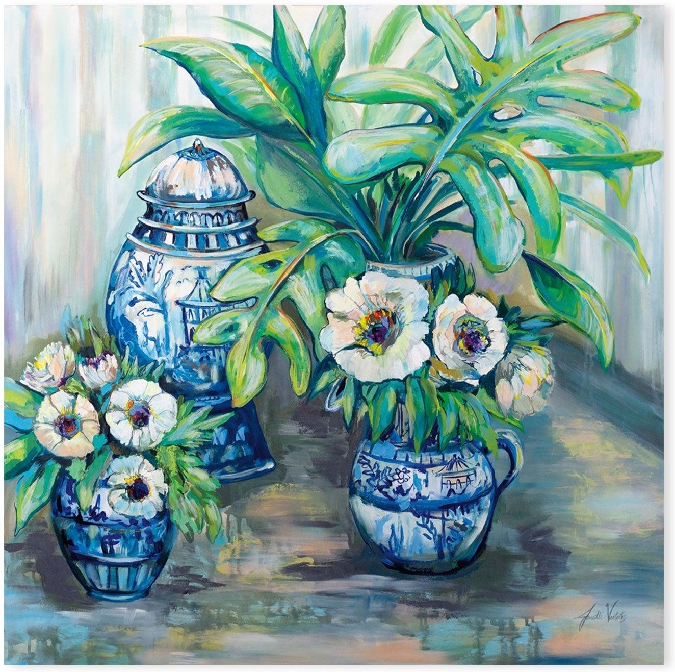 wall-art-print-canvas-poster-framed-Chinoiserie Day-by-Jeanette Vertentes-Gioia Wall Art