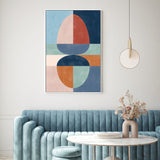 wall-art-print-canvas-poster-framed-Circular Fushion, Style B , By Elena Ristova-GIOIA-WALL-ART