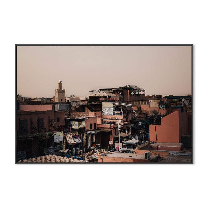 wall-art-print-canvas-poster-framed-City View , By Josh Silver-3