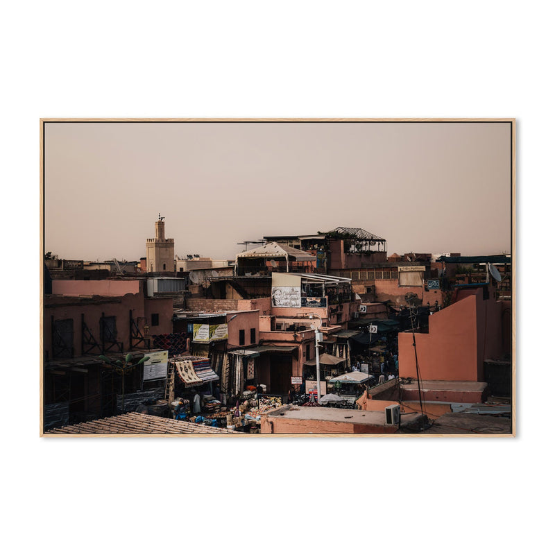 wall-art-print-canvas-poster-framed-City View , By Josh Silver-4