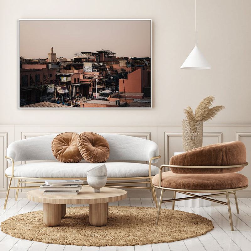 wall-art-print-canvas-poster-framed-City View , By Josh Silver-8