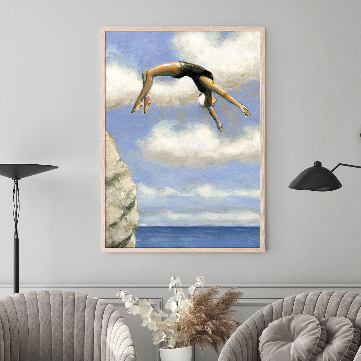 wall-art-print-canvas-poster-framed-Cliff Diving-7