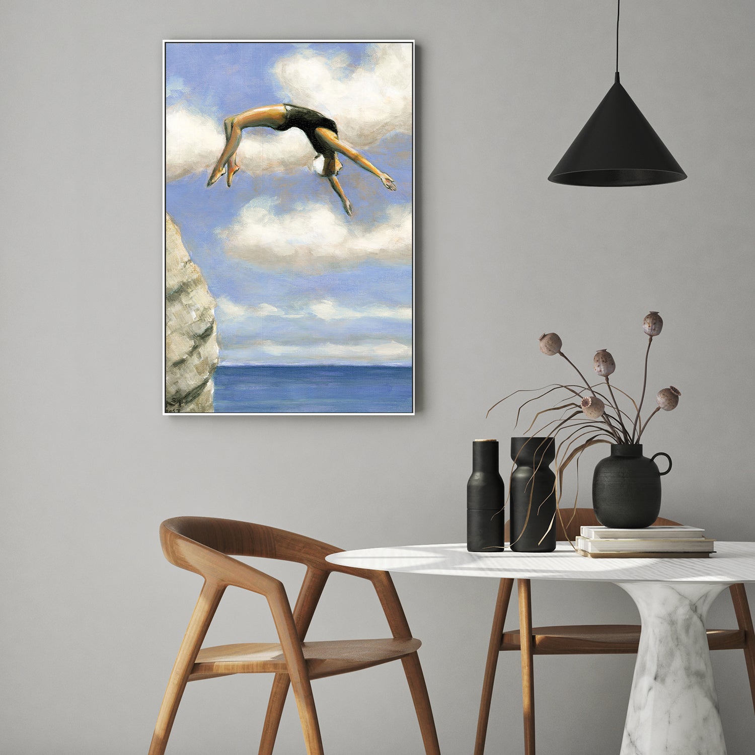 wall-art-print-canvas-poster-framed-Cliff Diving-9