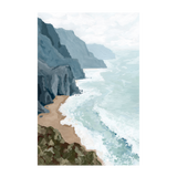 wall-art-print-canvas-poster-framed-Cliffs Shores , By Hannah Weisner-1