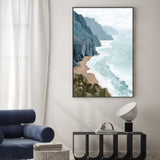 wall-art-print-canvas-poster-framed-Cliffs Shores , By Hannah Weisner-2