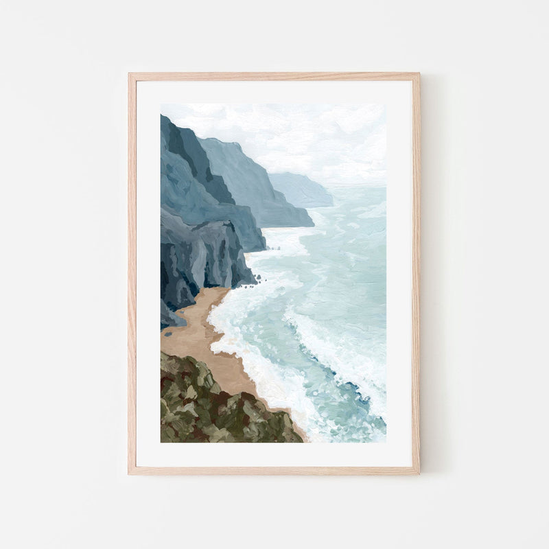 wall-art-print-canvas-poster-framed-Cliffs Shores , By Hannah Weisner-6