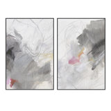 wall-art-print-canvas-poster-framed-Cloudy Colour, Style A & B, Set Of 2 , By Alma-3