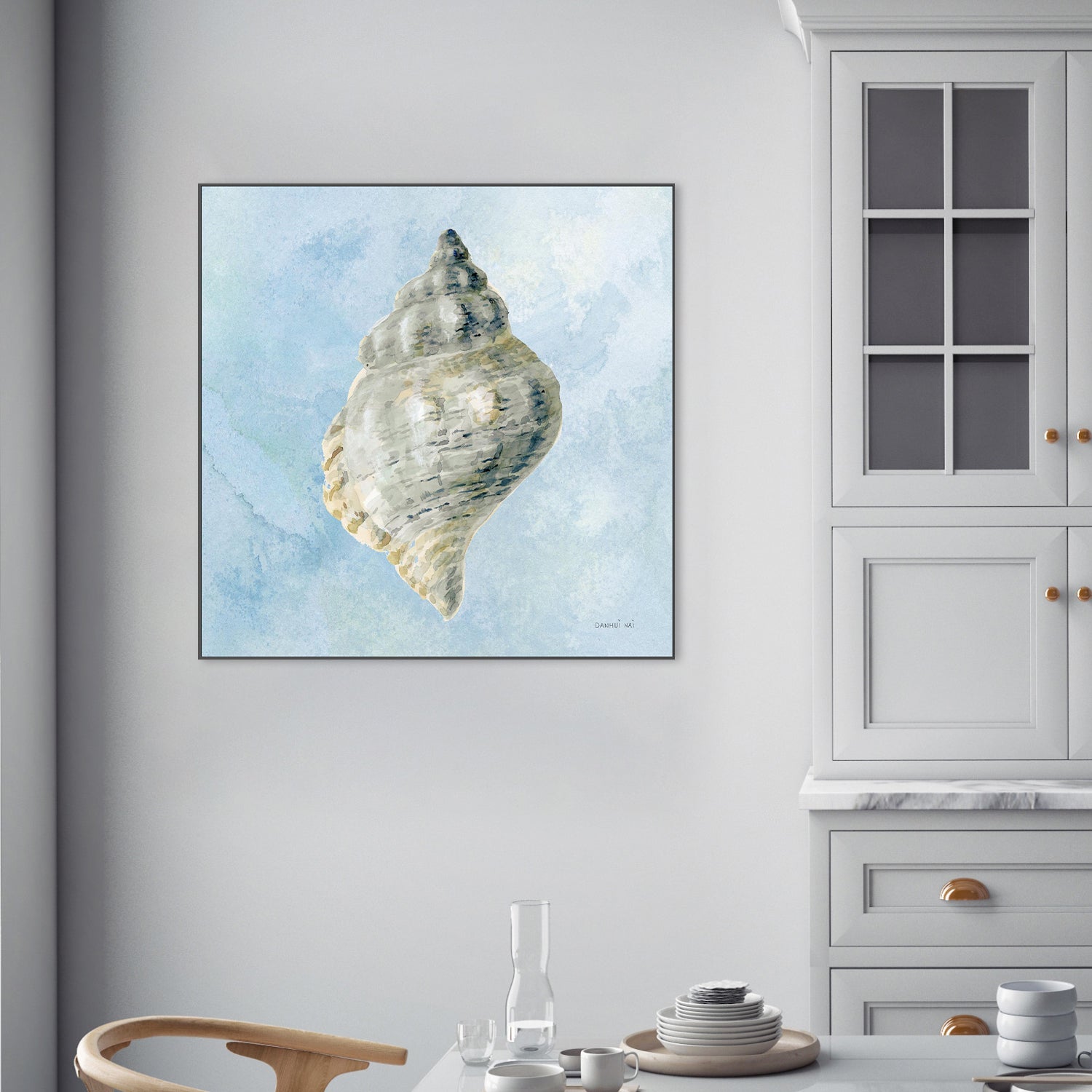 wall-art-print-canvas-poster-framed-Coastal Bliss, Style D v2-2