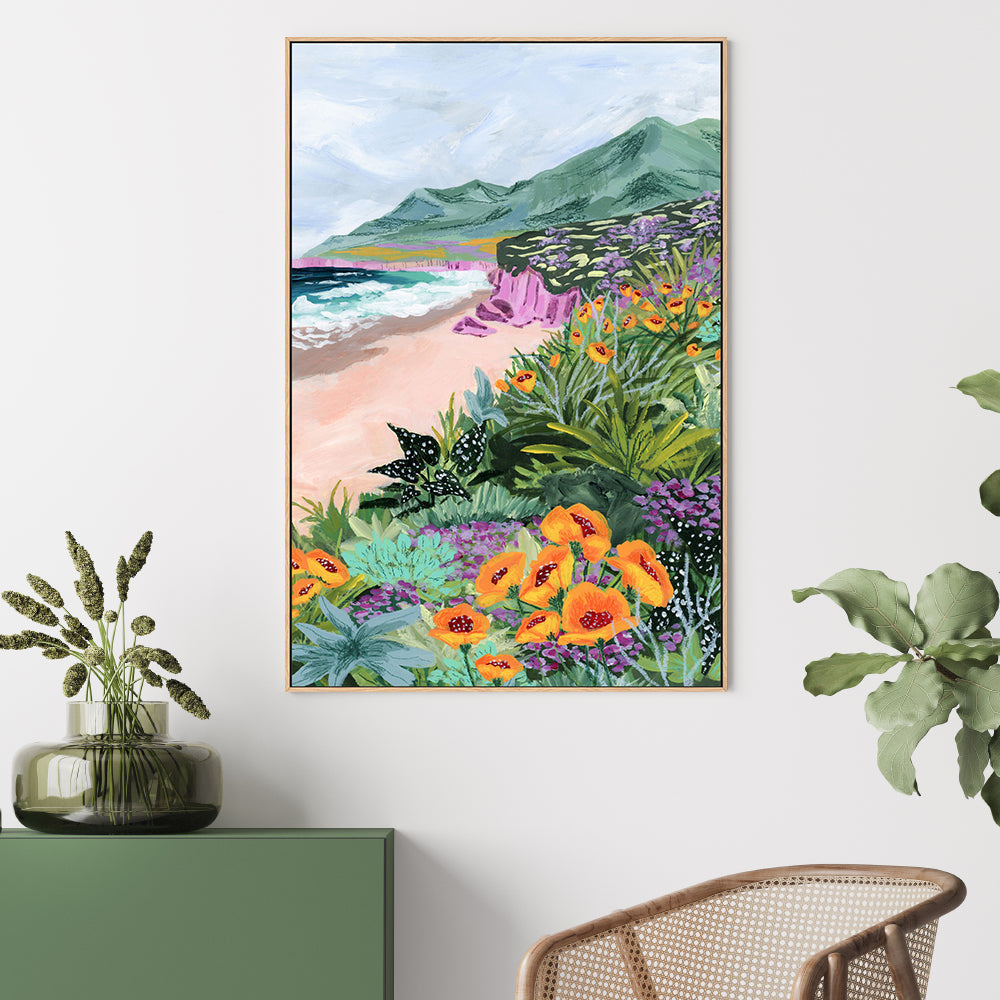 wall-art-print-canvas-poster-framed-Coastal Bluffs-2