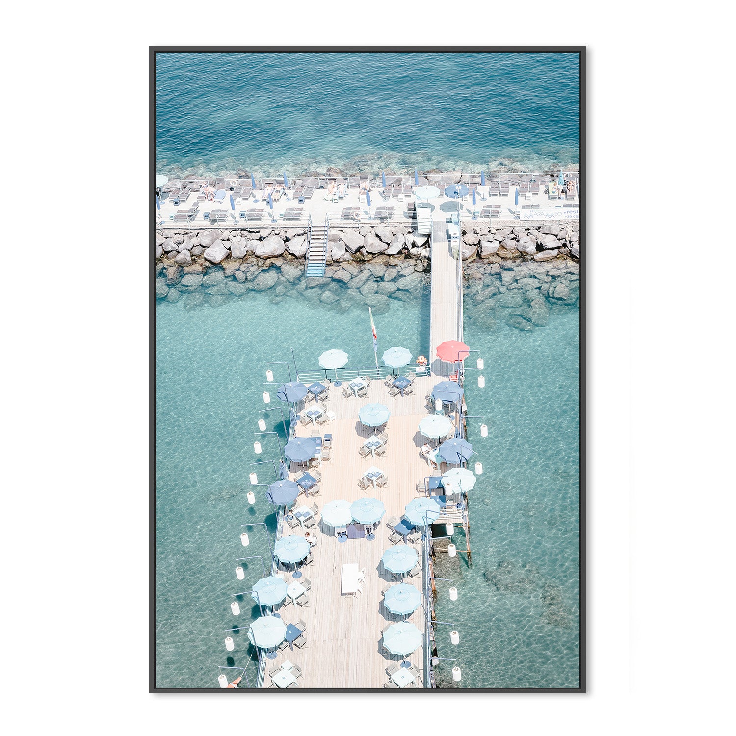 wall-art-print-canvas-poster-framed-Coastal Life Italy-3