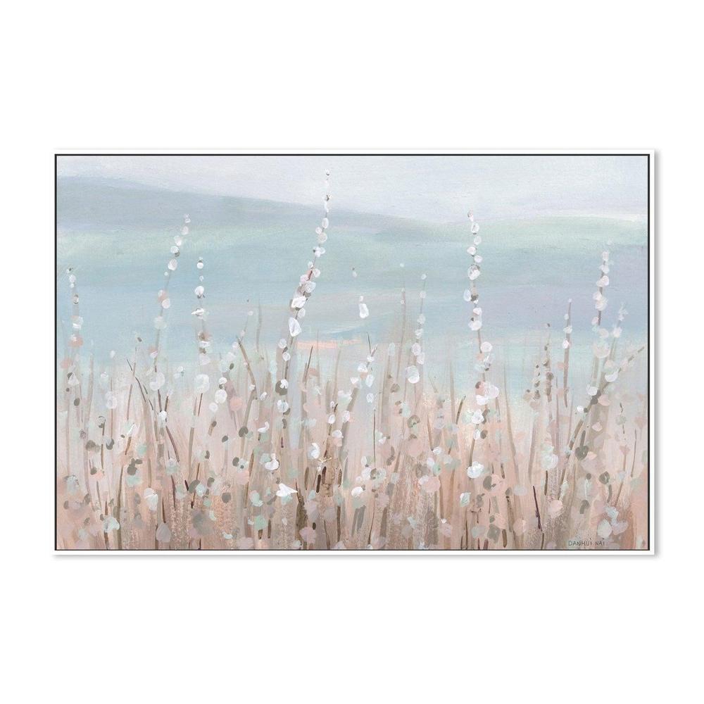 wall-art-print-canvas-poster-framed-Coastal Morning Blooms-by-Danhui Nai-Gioia Wall Art