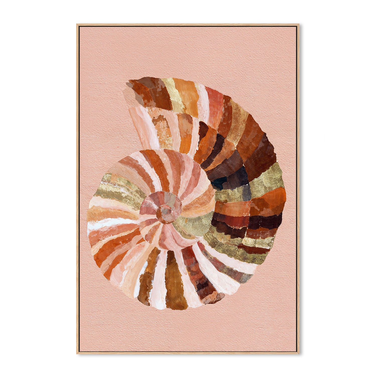 wall-art-print-canvas-poster-framed-Coastal Shell-4