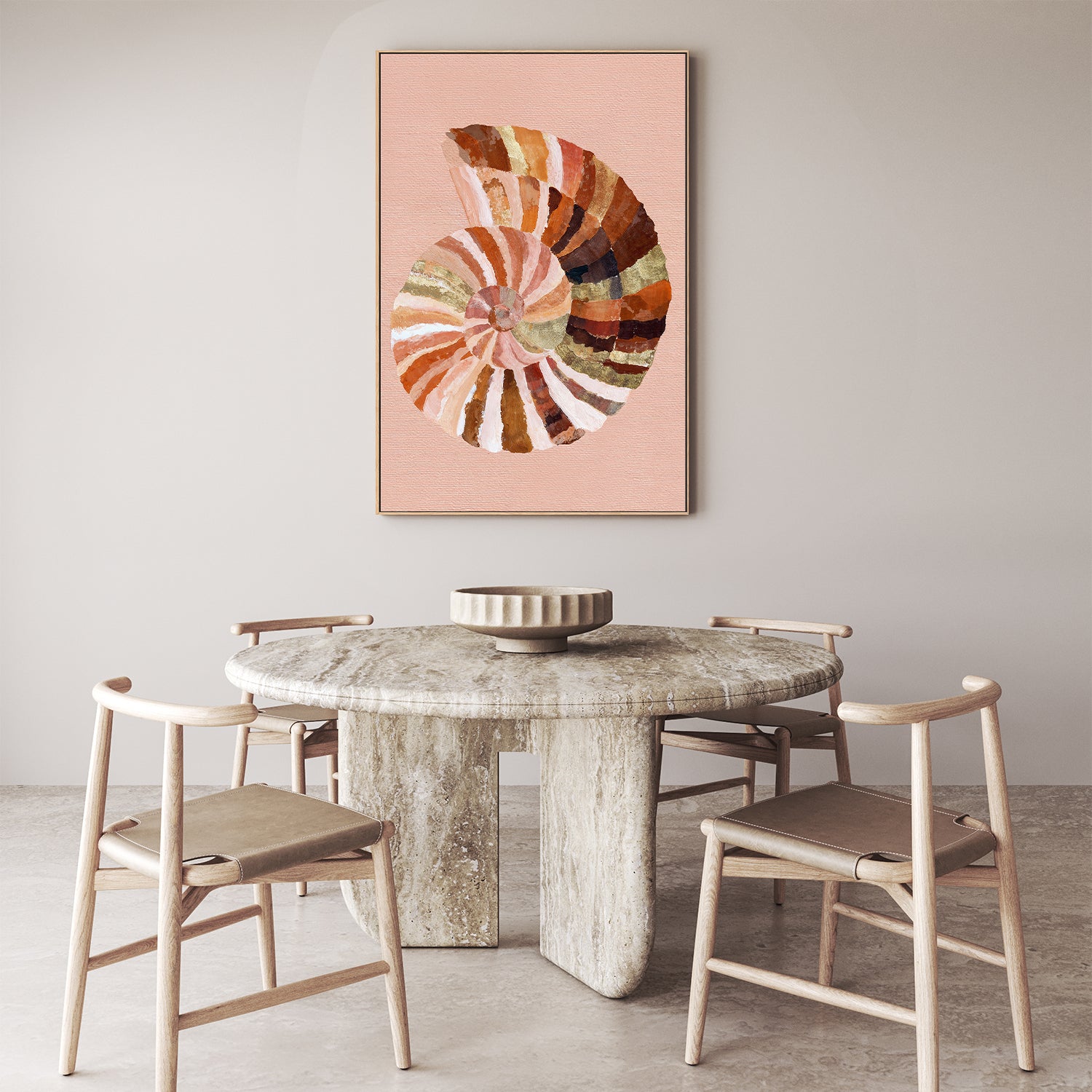 wall-art-print-canvas-poster-framed-Coastal Shell-8