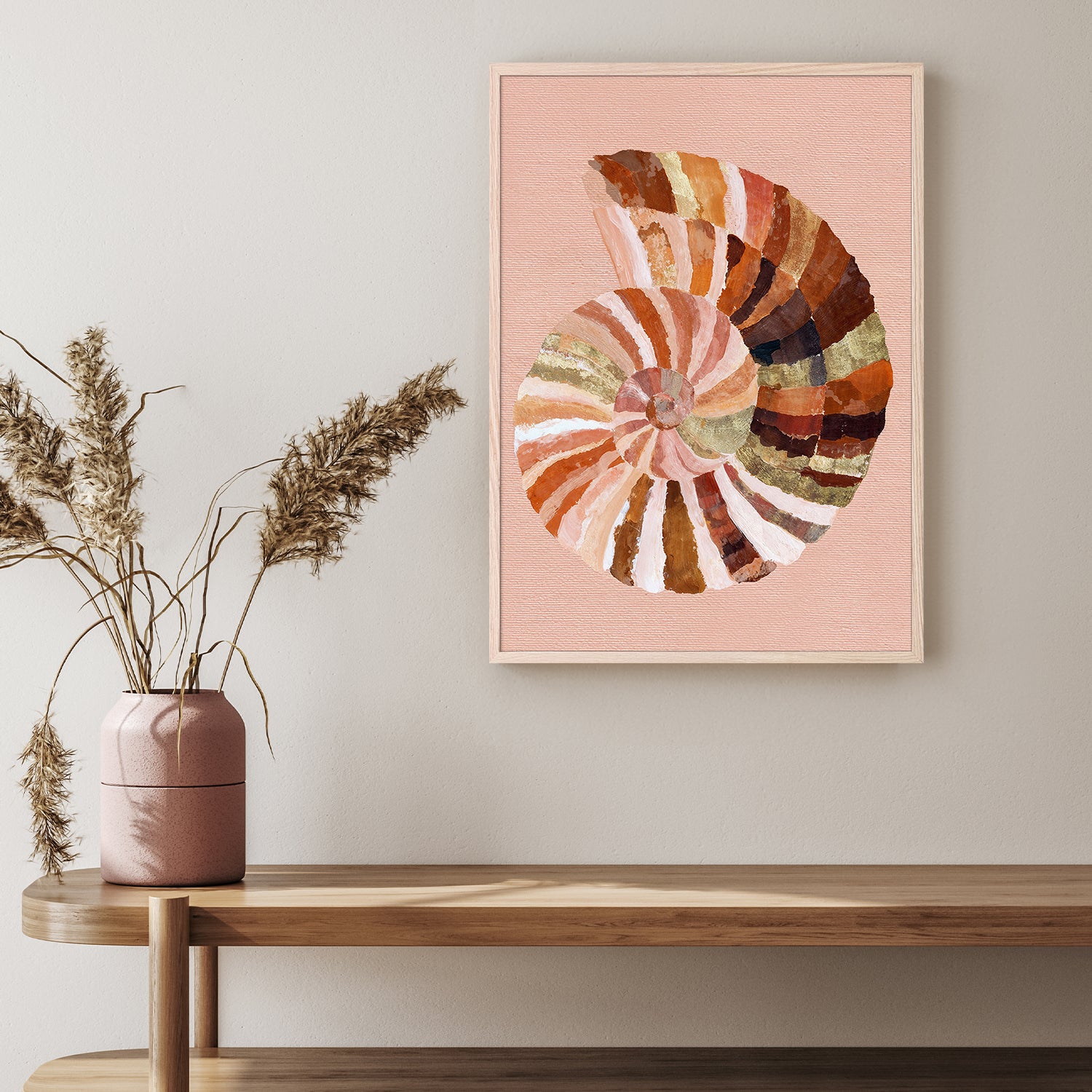 wall-art-print-canvas-poster-framed-Coastal Shell-9