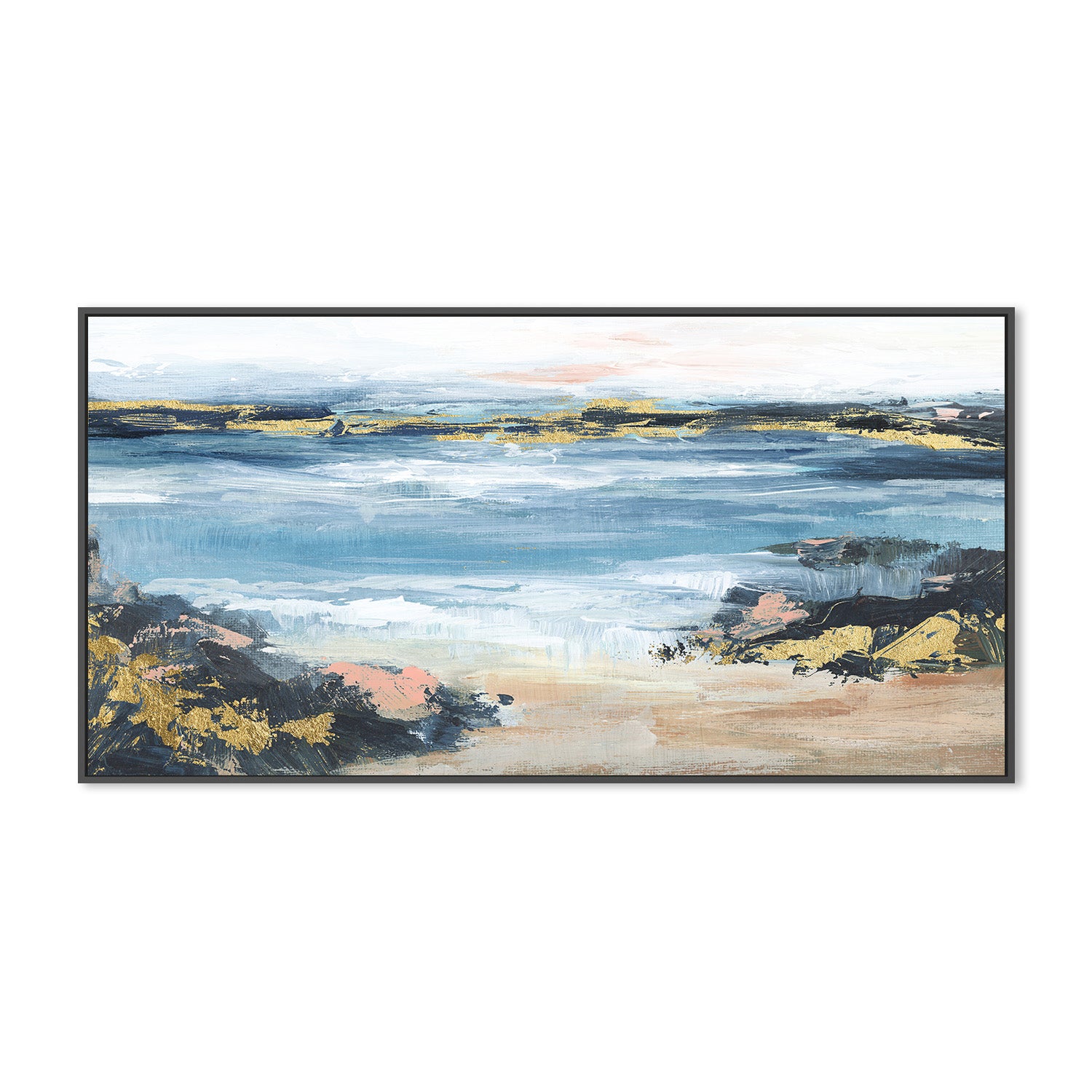 wall-art-print-canvas-poster-framed-Coastal Sun-3