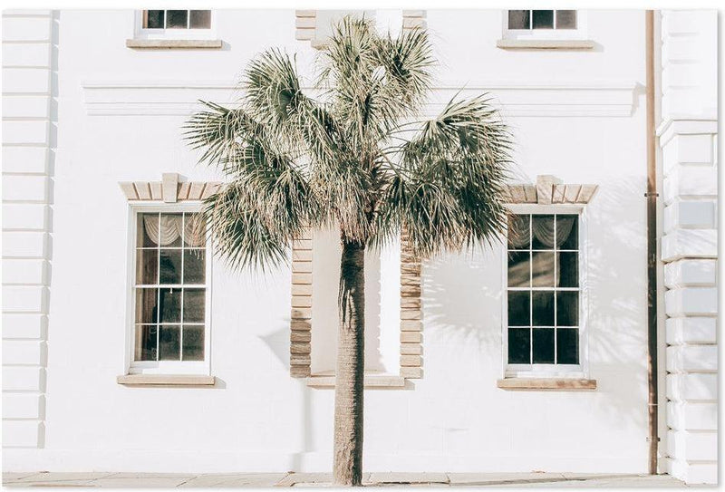 wall-art-print-canvas-poster-framed-Cobblestone Streets Of South Carolina-by-Gioia Wall Art-Gioia Wall Art