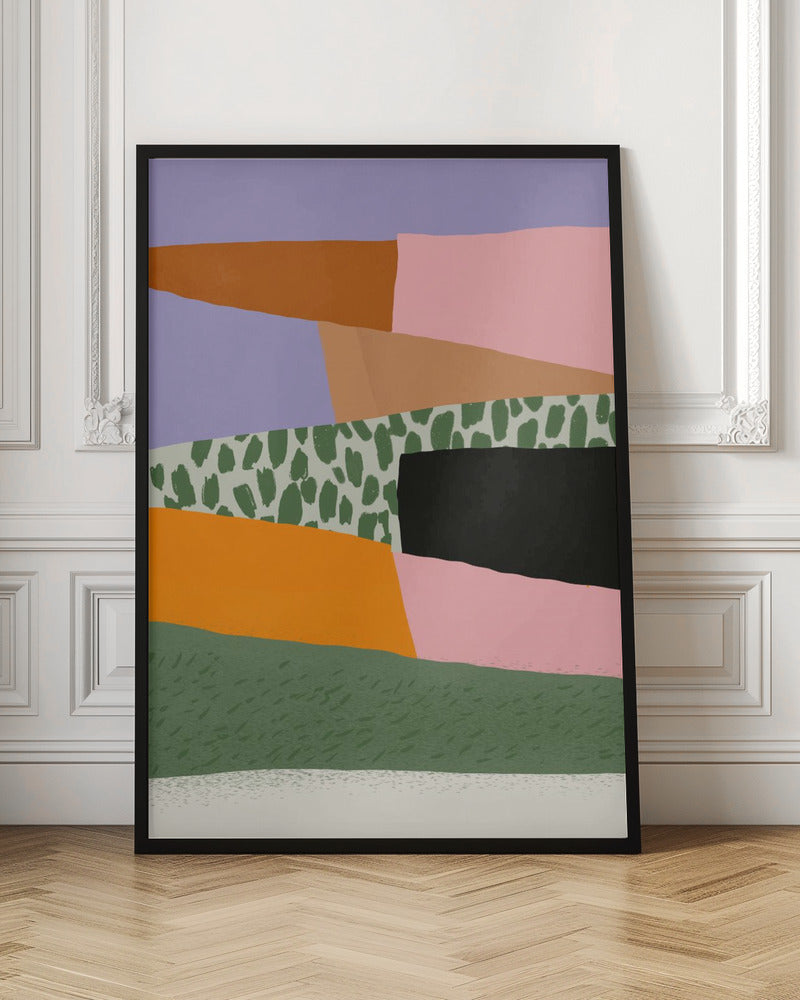 wall-art-print-canvas-poster-framed-Collage abstract minimalism 02 , By Little Dean-3