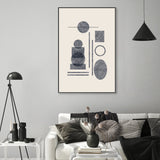 wall-art-print-canvas-poster-framed-Collage Forms, Style B , By Danushka Abeygoda-GIOIA-WALL-ART