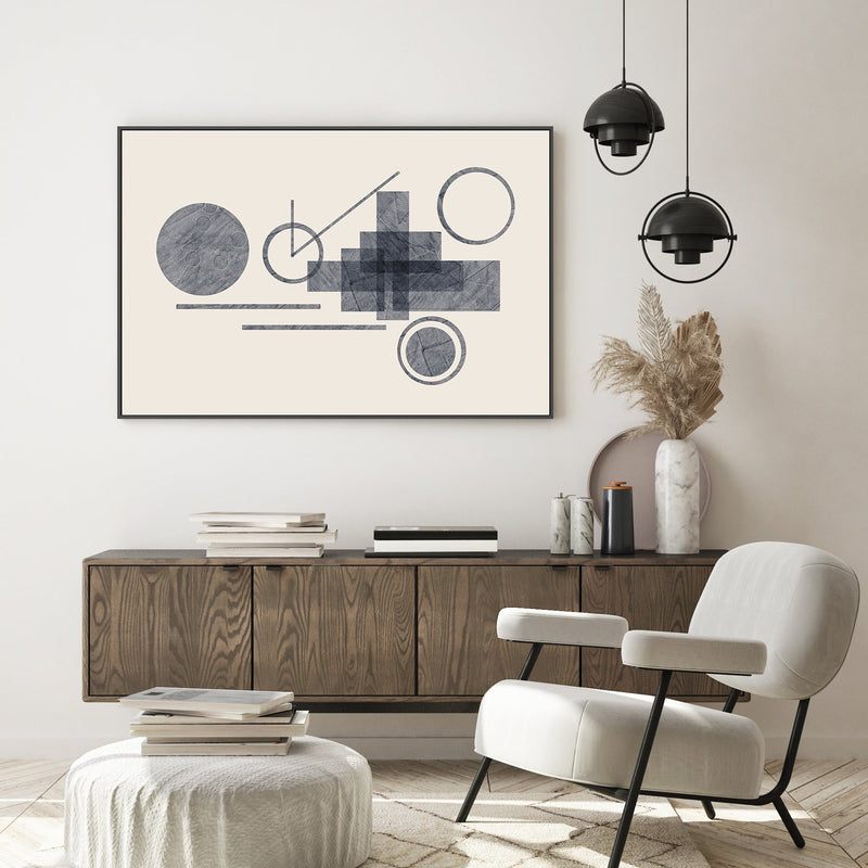 wall-art-print-canvas-poster-framed-Collage Timekeeper , By Danushka Abeygoda-GIOIA-WALL-ART