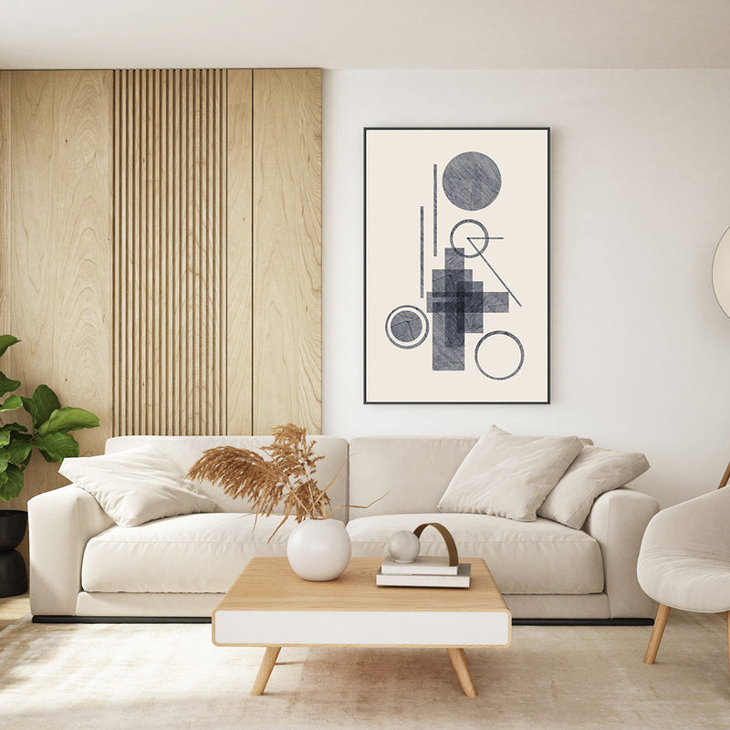 wall-art-print-canvas-poster-framed-Collage Timekeeper, Style C , By Danushka Abeygoda-GIOIA-WALL-ART