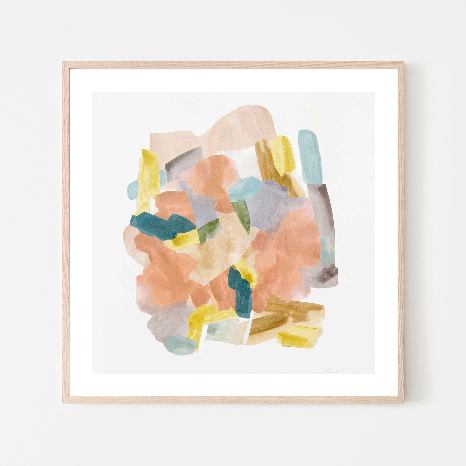 wall-art-print-canvas-poster-framed-Colorful Abstract Collage Forms-6