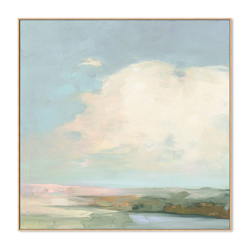 wall-art-print-canvas-poster-framed-Colorful Horizon Blue, Style B , By Julia Purinton-4