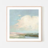 wall-art-print-canvas-poster-framed-Colorful Horizon Blue, Style B , By Julia Purinton-6