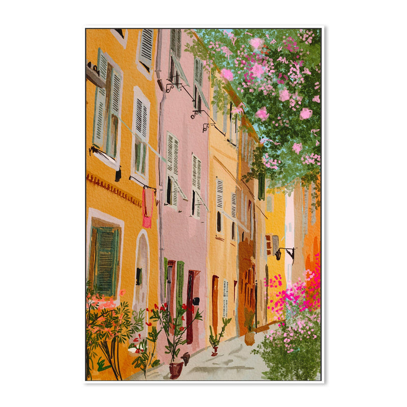 wall-art-print-canvas-poster-framed-Colorful Street , By Ekaterina Zagorska-5
