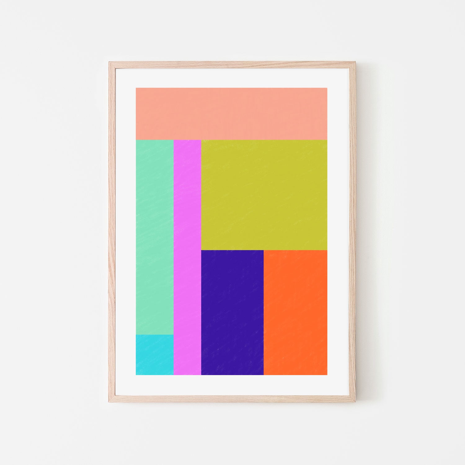 wall-art-print-canvas-poster-framed-Colour Block , By Unratio-6