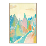 wall-art-print-canvas-poster-framed-Colour Cascade , By Nikita Jariwala-GIOIA-WALL-ART