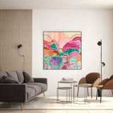 wall-art-print-canvas-poster-framed-Coloured Oasis , By Belinda Stone-GIOIA-WALL-ART
