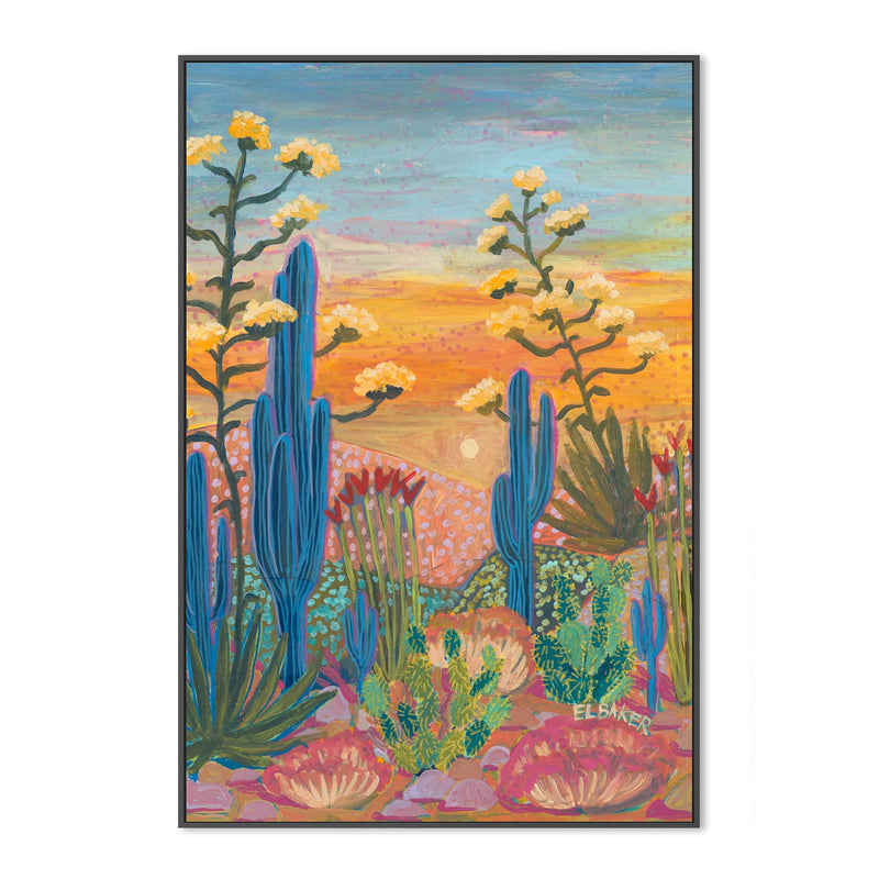 wall-art-print-canvas-poster-framed-Colourful Cactus , By Eleanor Baker-3