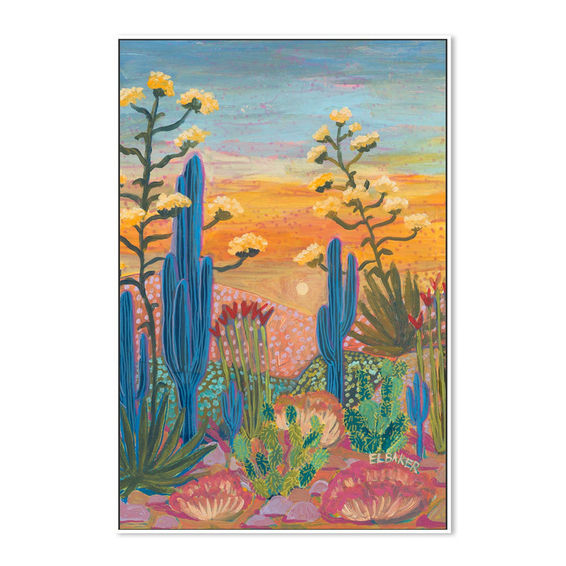 wall-art-print-canvas-poster-framed-Colourful Cactus , By Eleanor Baker-5