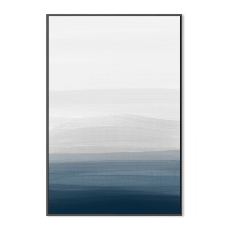 wall-art-print-canvas-poster-framed-Completely Blue, Style B , By Karine Tonial Grimm-GIOIA-WALL-ART