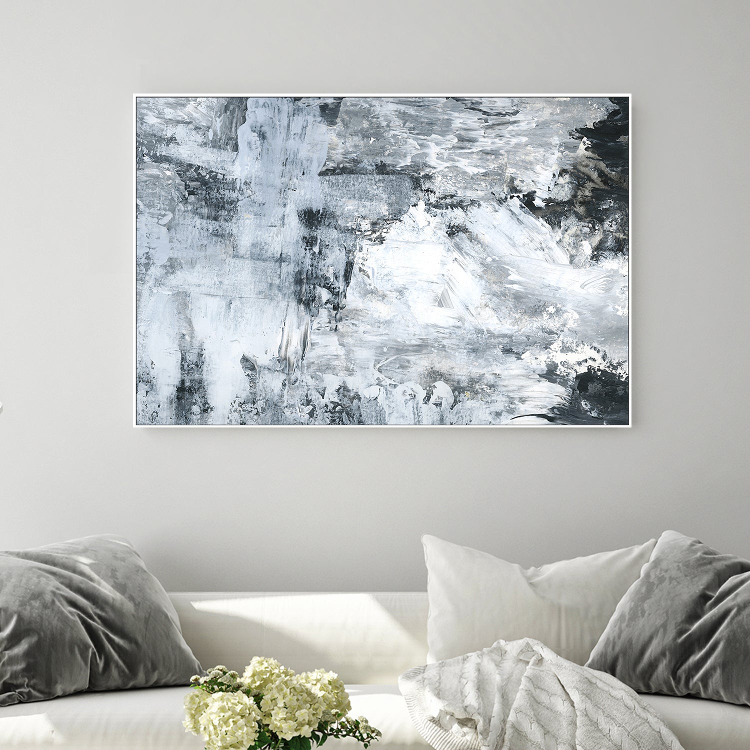 wall-art-print-canvas-poster-framed-Concrete , By Zelda Cane-2