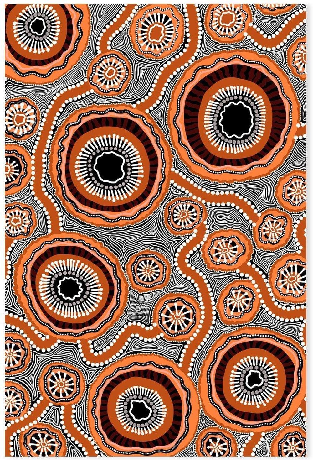 wall-art-print-canvas-poster-framed-Connection, Brown-by-Leah Cummins-Gioia Wall Art