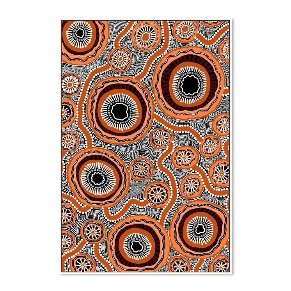 wall-art-print-canvas-poster-framed-Connection, Brown-by-Leah Cummins-Gioia Wall Art