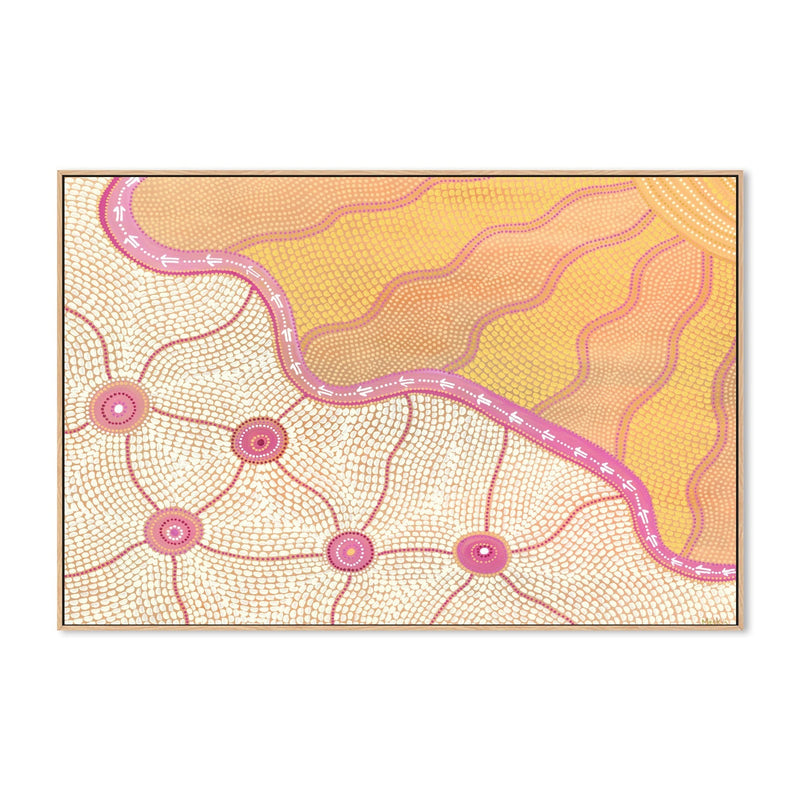 wall-art-print-canvas-poster-framed-Connections On My Journey , By Domica Hill-GIOIA-WALL-ART