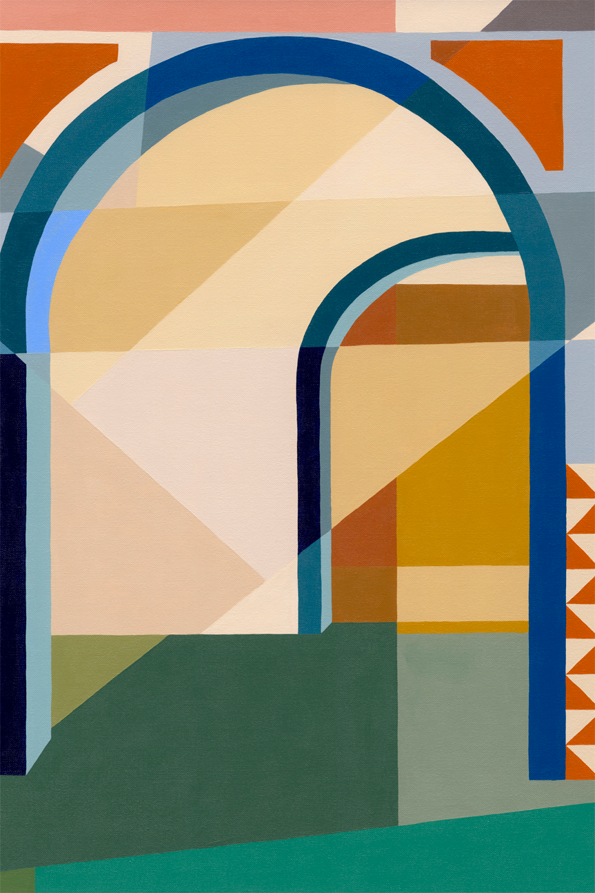 wall-art-print-canvas-poster-framed-Continuum , By Gina Ward-1