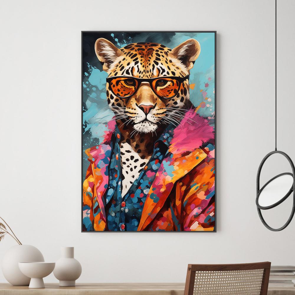 wall-art-print-canvas-poster-framed-Cool tiger-2