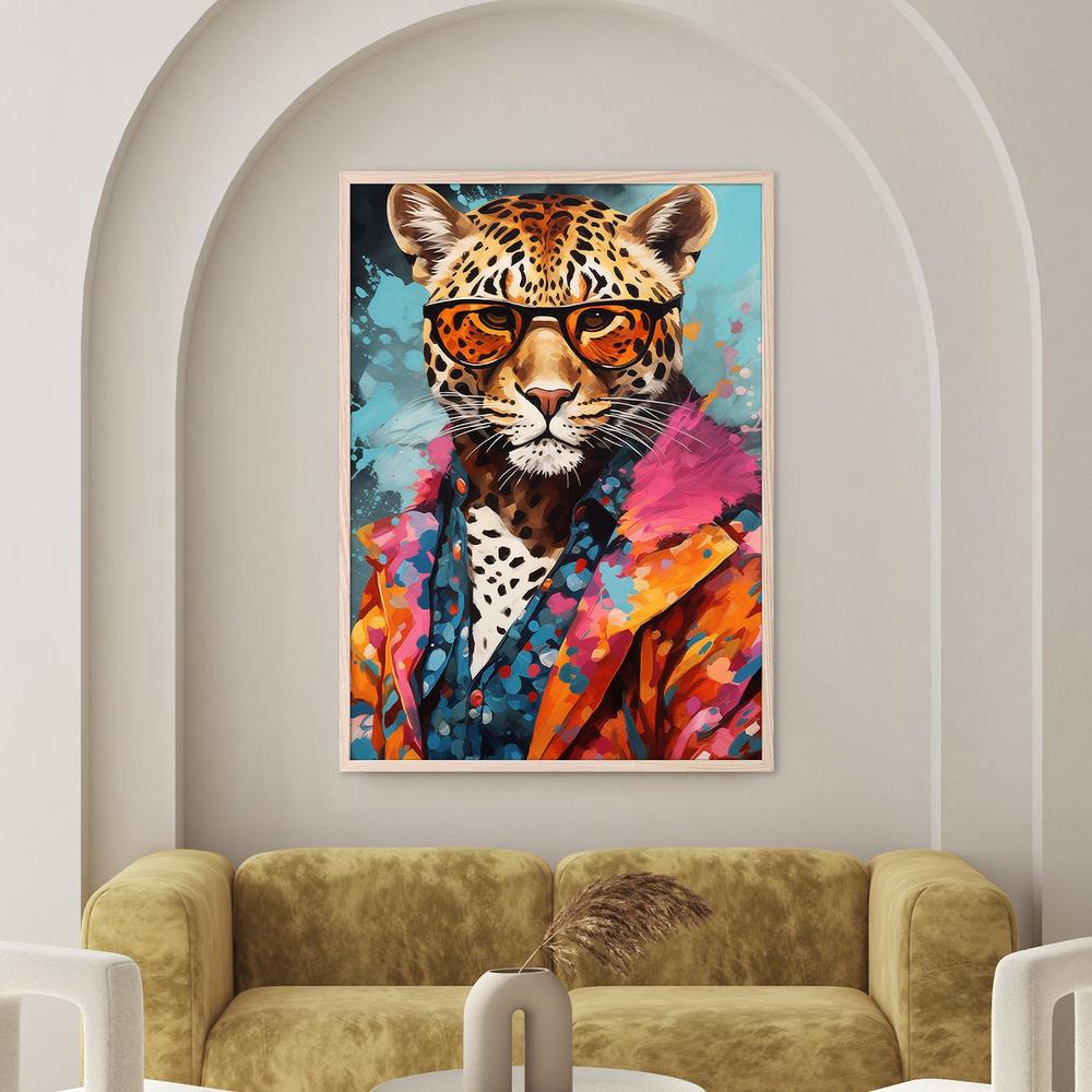wall-art-print-canvas-poster-framed-Cool tiger-7