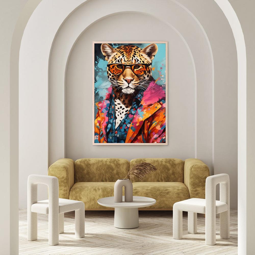 wall-art-print-canvas-poster-framed-Cool tiger-8