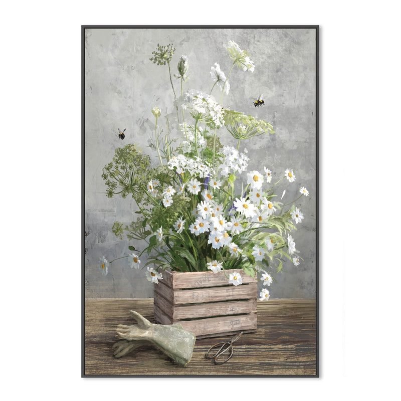 wall-art-print-canvas-poster-framed-Cottage Gardening, Style B , By Danhui Nai-GIOIA-WALL-ART